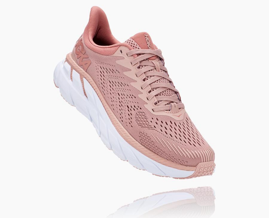 Hoka One One Hardloopschoenen Dames - Clifton 7 - Roze - NX9815076